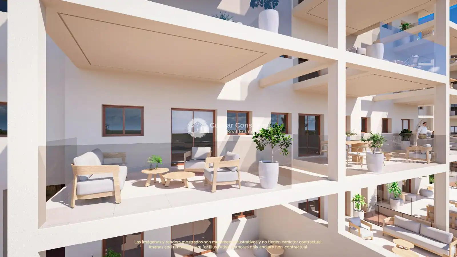 Terraza de Apartamento en venta en Murcia con Calefacción, Terraza y Piscina