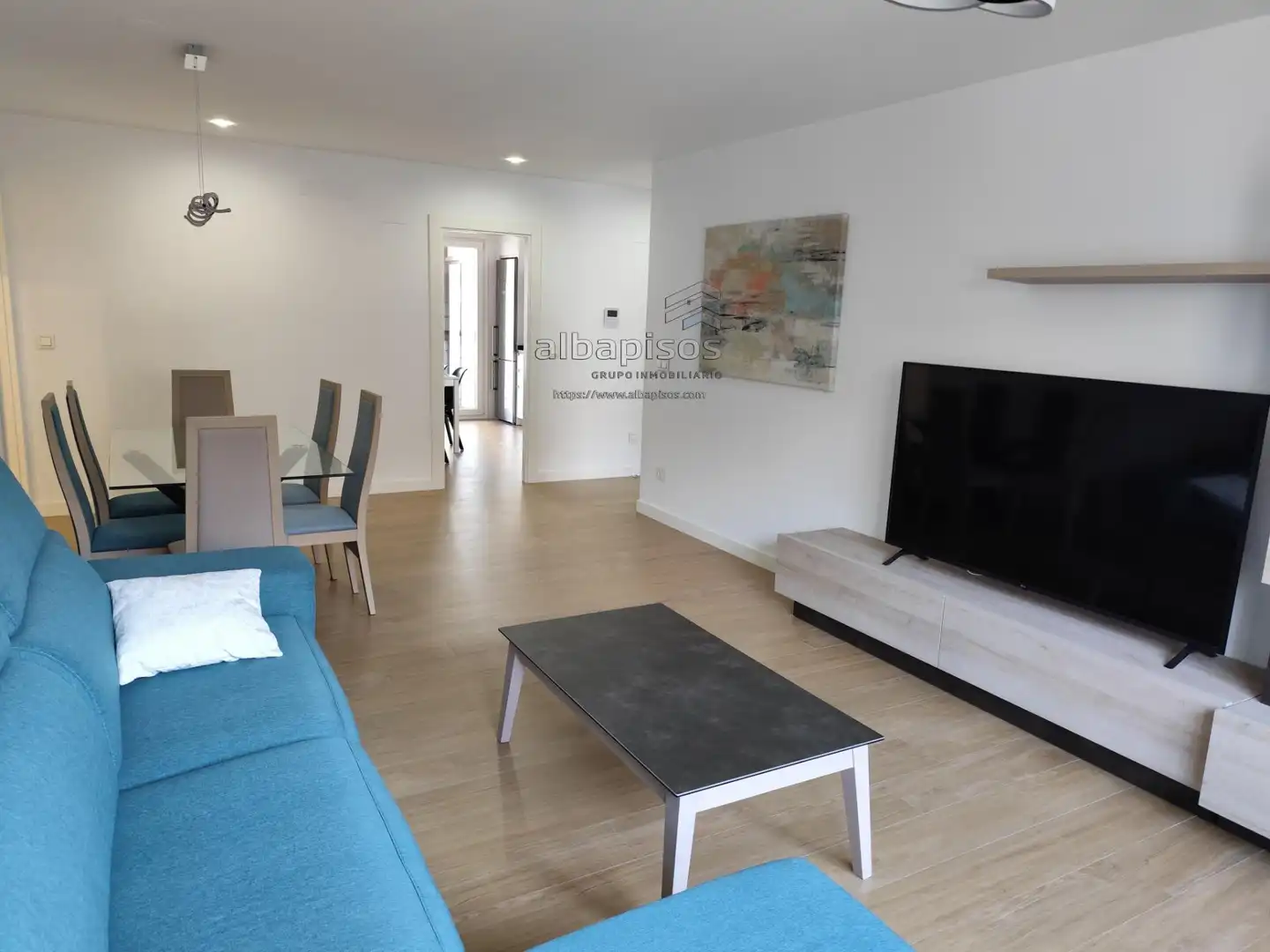 Wohnzimmer von Wohnung zur Miete in Albacete mit Heizung, Terrasse und Abstellraum
