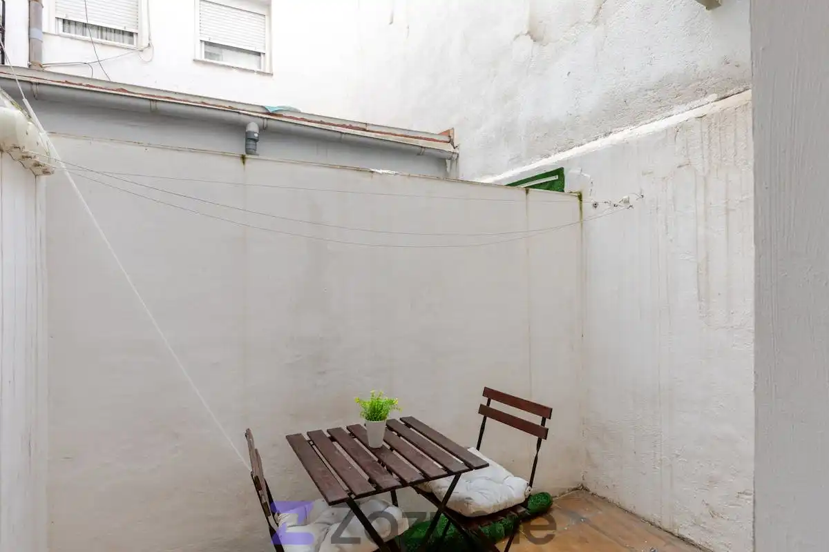 Balcony of Flat for rent in Madrid  with Air Conditioner, Terrace and Furnished