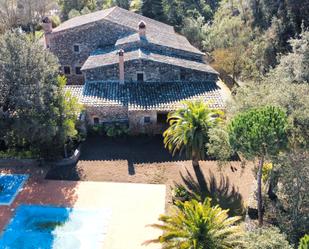 Exterior view of Country house for sale in Llagostera  with Heating, Private garden and Swimming Pool