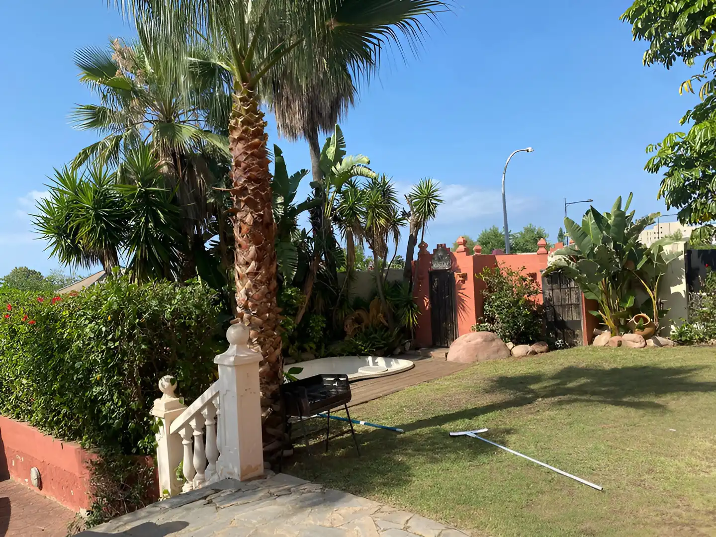 Jardín de Casa o chalet en venta en Estepona con Aire acondicionado, Terraza y Piscina