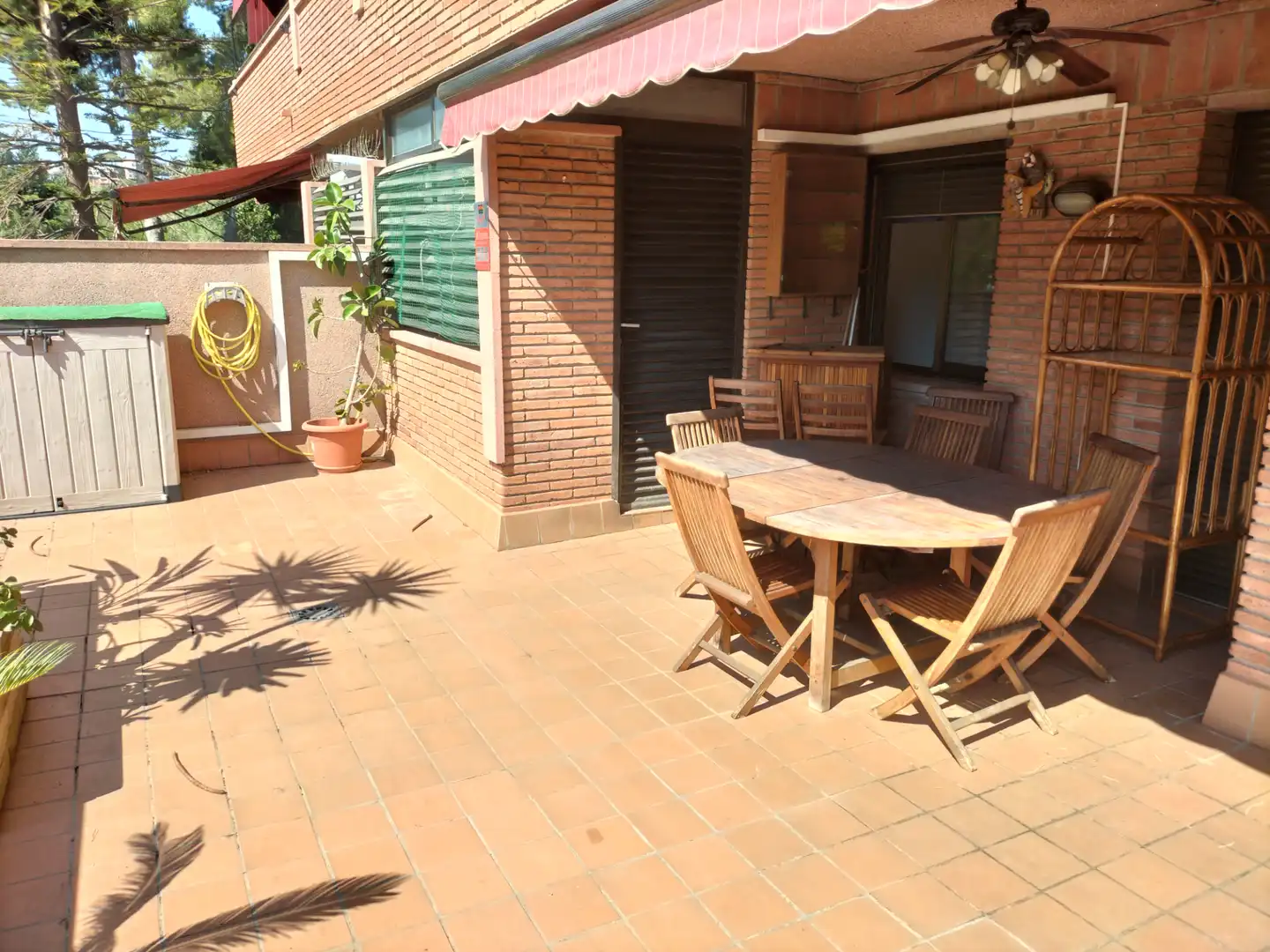 Terrace of Ground floor for rent in Castelldefels  with Air Conditioner, Heating and Private garden