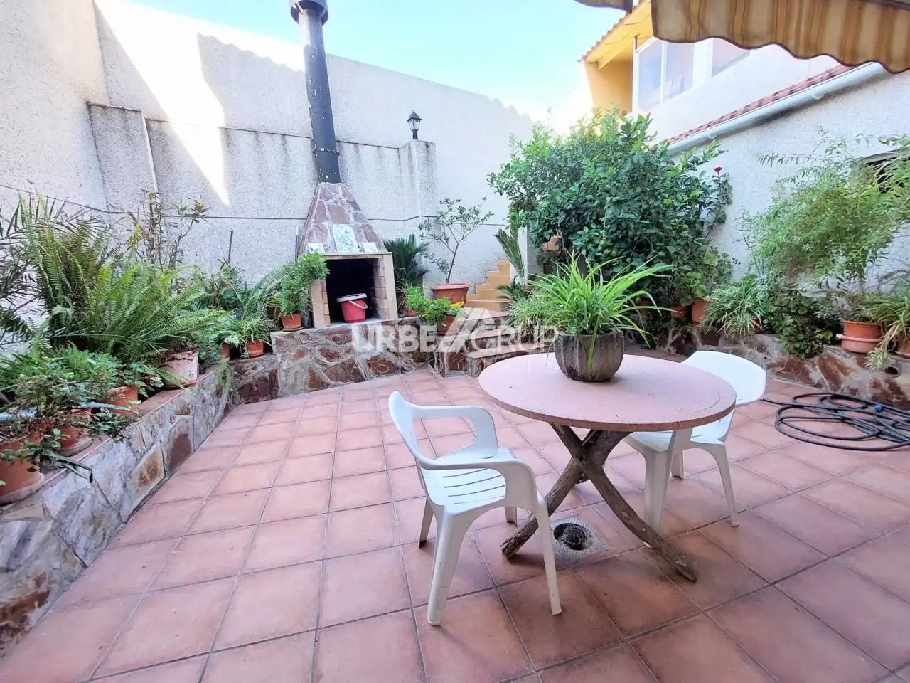 Terrassa de Casa o xalet en venda en Terrassa amb Calefacció, Jardí privat i Terrassa