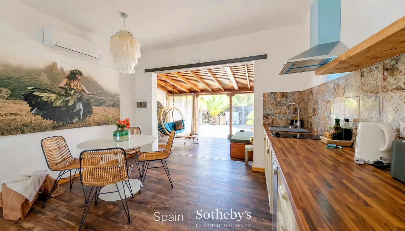Cocina de Casa o chalet en venta en Los Llanos de Aridane con Aire acondicionado, Calefacción y Jardín privado