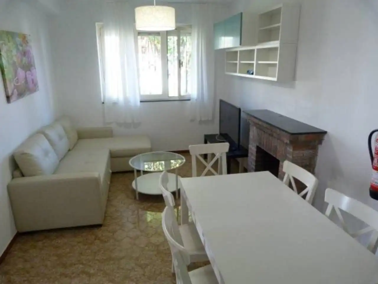 Sala de estar de Casa o chalet de alquiler en Noja con Jardín privado, Terraza y Amueblado