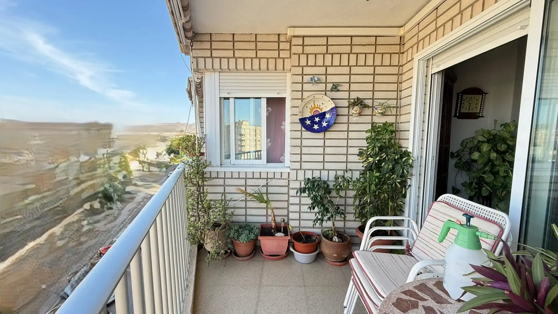 Balcony of Flat for sale in Águilas  with Air Conditioner, Storage room and Furnished