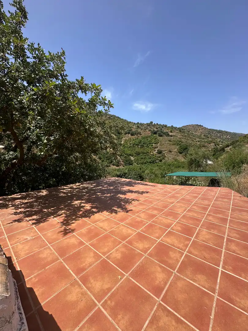 Terrassa de Finca rústica en venda en Benamargosa amb Aire condicionat, Jardí privat i Terrassa