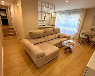 Sala d'estar de Pis de lloguer en  Santa Cruz de Tenerife Capital amb Aire condicionat, Terrassa i Moblat