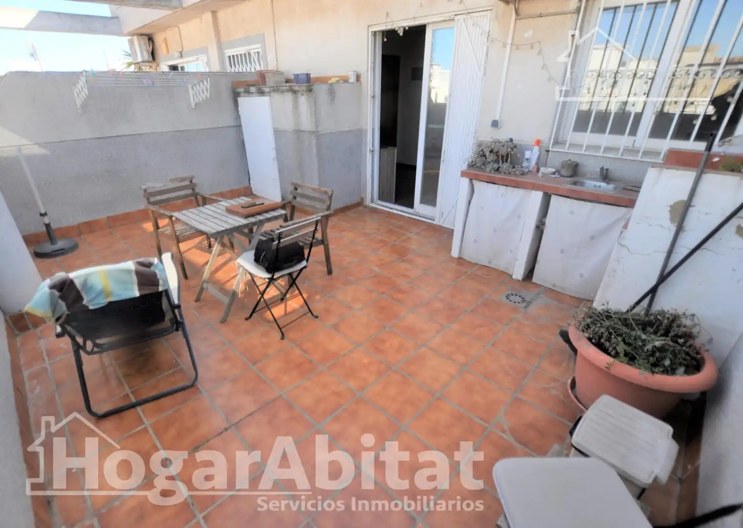 Terrasse von Dachboden zum Verkauf in Valencia mit Klimaanlage, Heizung und Terrasse