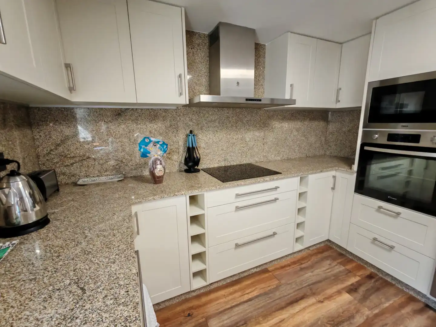 Cocina de Casa o chalet en venta en O Pino  con Calefacción, Jardín privado y Trastero