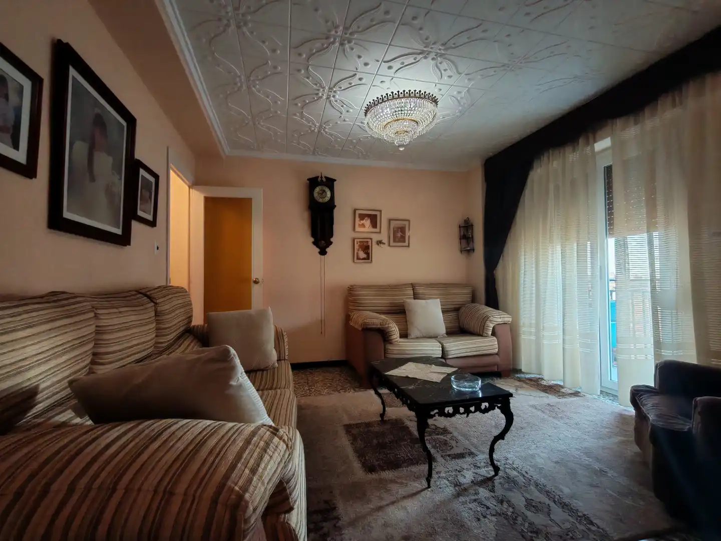 Living room of Flat for sale in Elche / Elx  with Furnished, Oven and Washing machine
