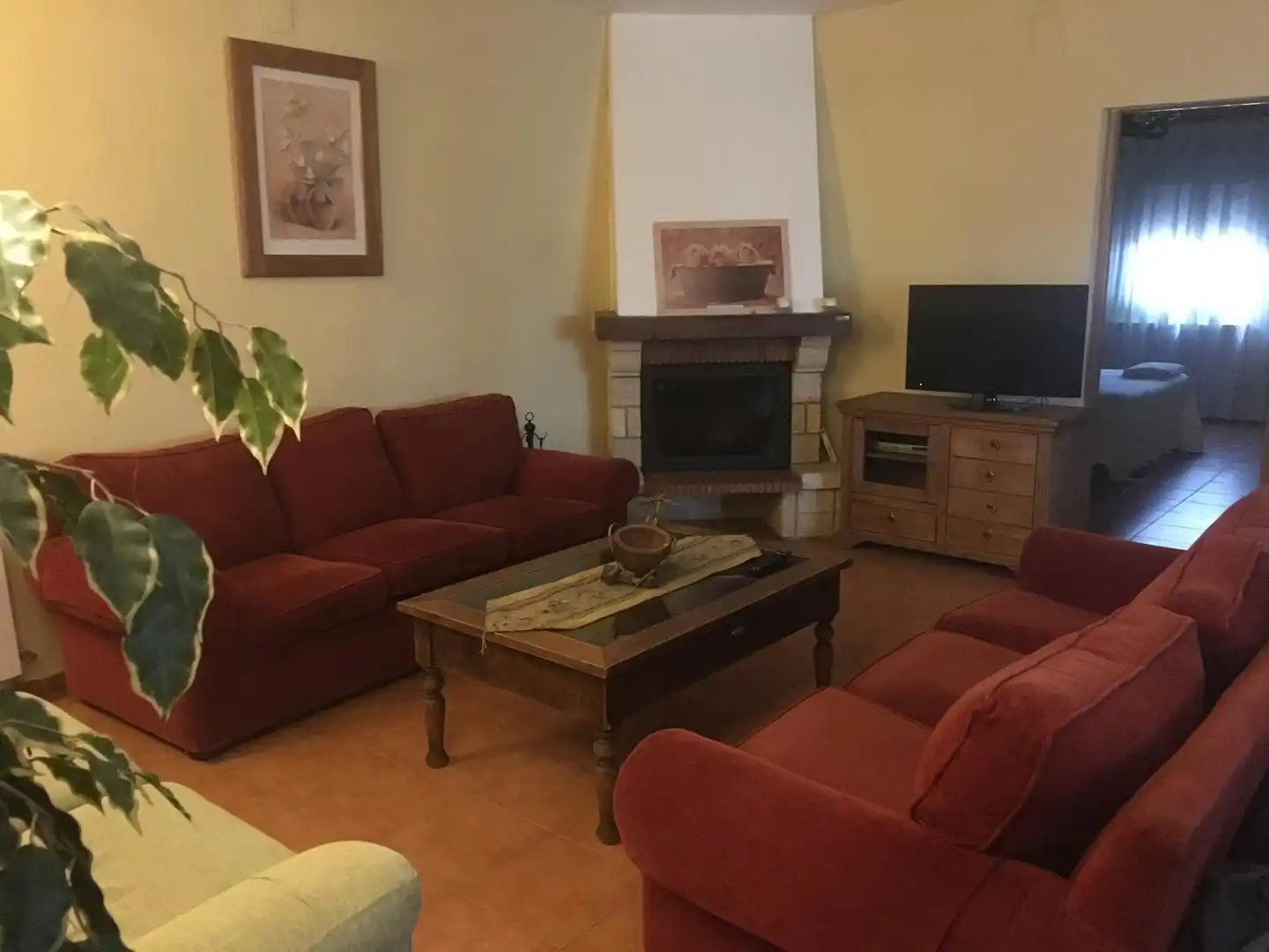 Sala de estar de Casa o chalet en venta en Colmenar de Oreja con Aire acondicionado, Calefacción y Amueblado