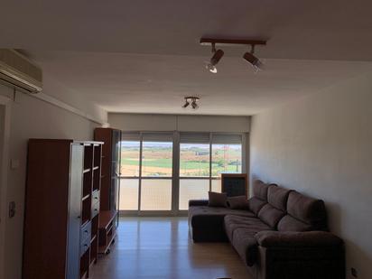 Living room of Flat for sale in Alagón  with Furnished