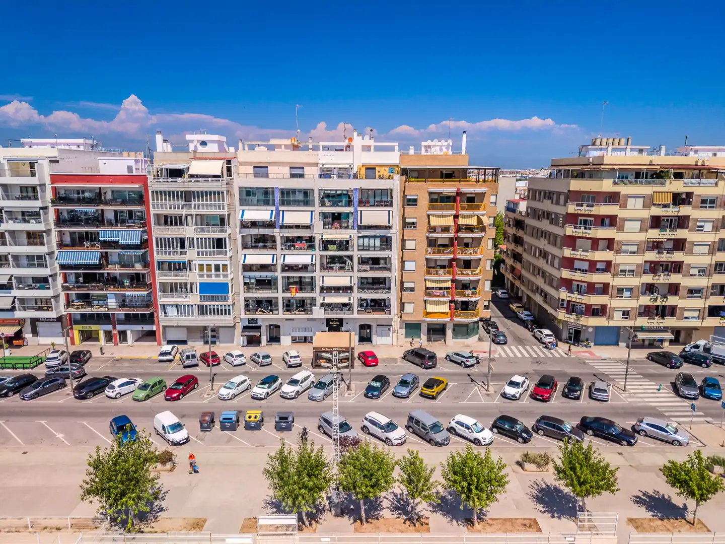 Exterior view of Flat for sale in Burriana / Borriana  with Air Conditioner, Heating and Terrace