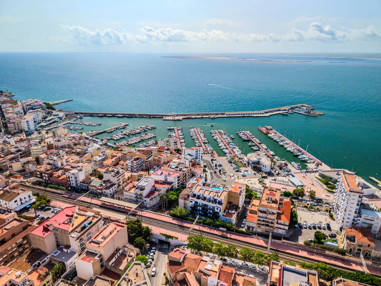 Exterior view of Duplexes for sale in L'Ampolla  with Air Conditioner, Heating and Terrace