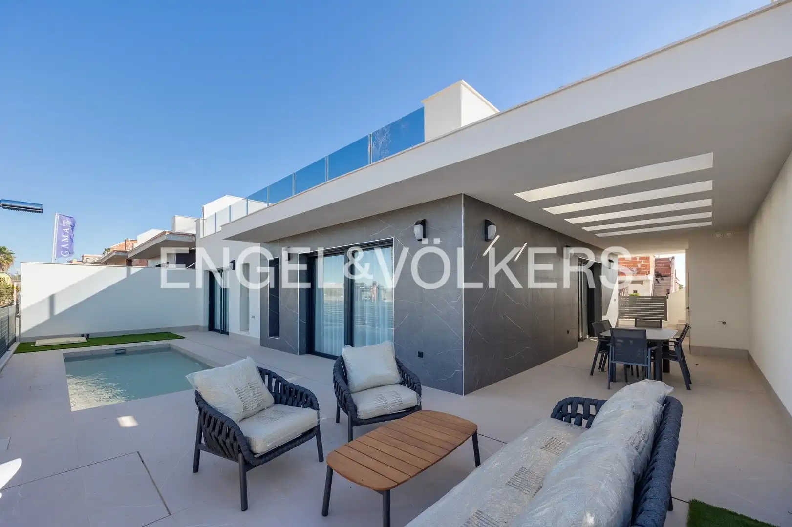 Haus mit Pool zum Verkauf in Nueva Torrevieja - Aguas Nuevas, imagen 4