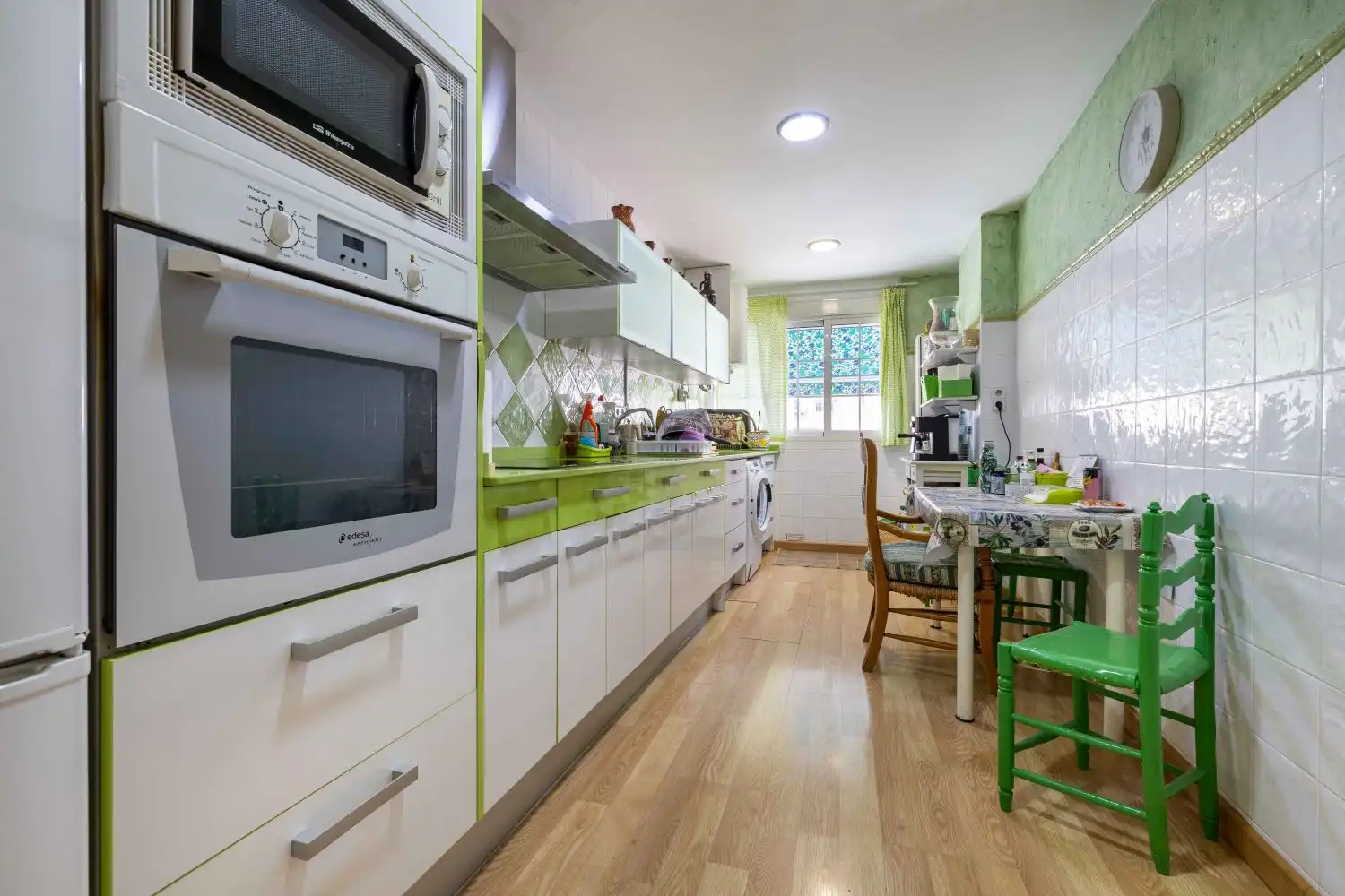 Kitchen of Flat for sale in Murcia  with Air Conditioner, Parquet flooring and Storage room