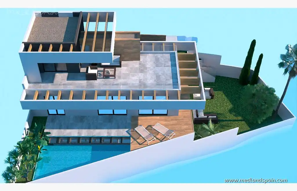 Villa mit Pool zum Verkauf in Rojales