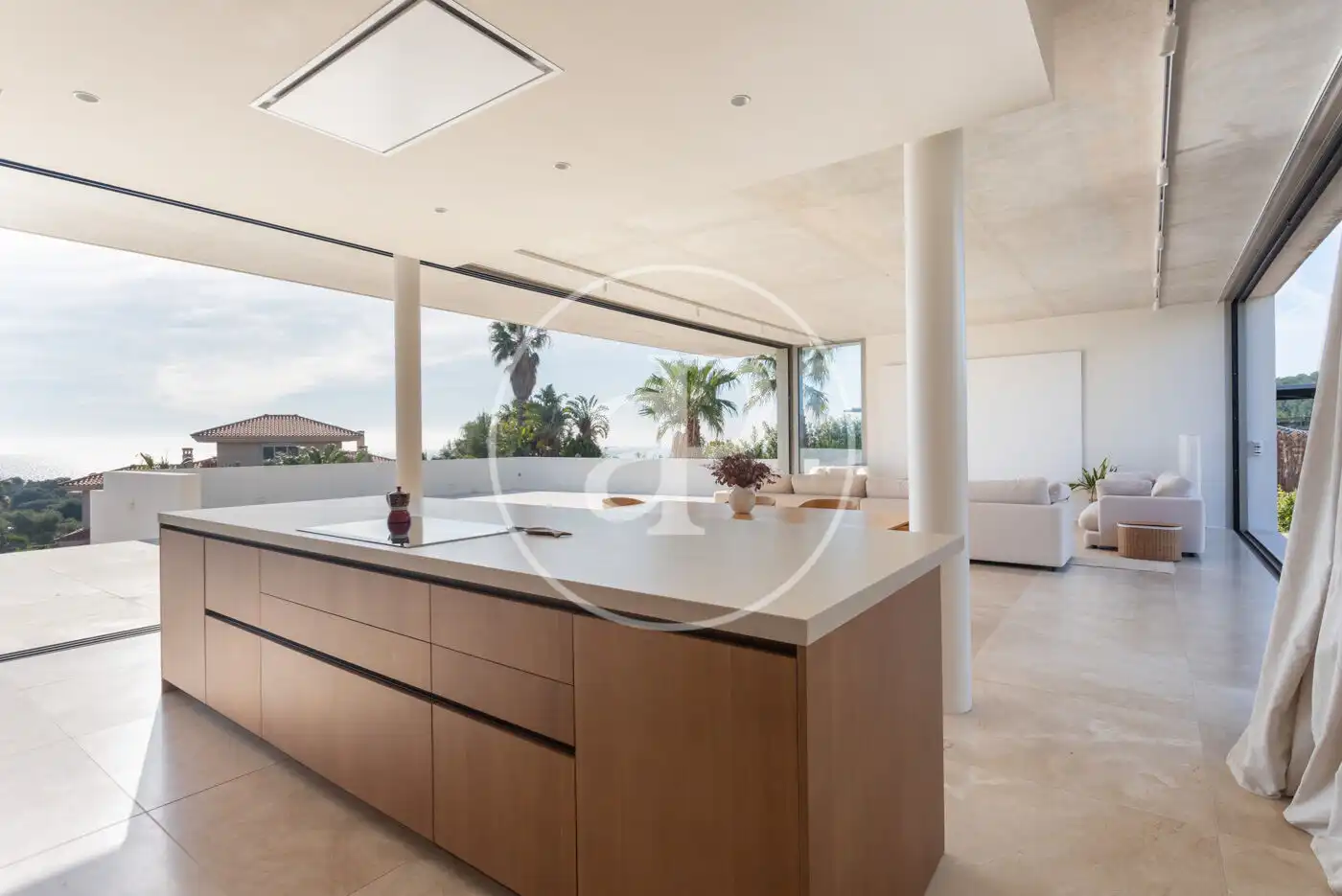 Kitchen of Houses for rent in Sitges  with Air Conditioner, Heating and Private garden