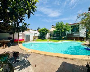 Swimming pool of House or chalet for sale in Barberà del Vallès  with Heating, Terrace and Storage room