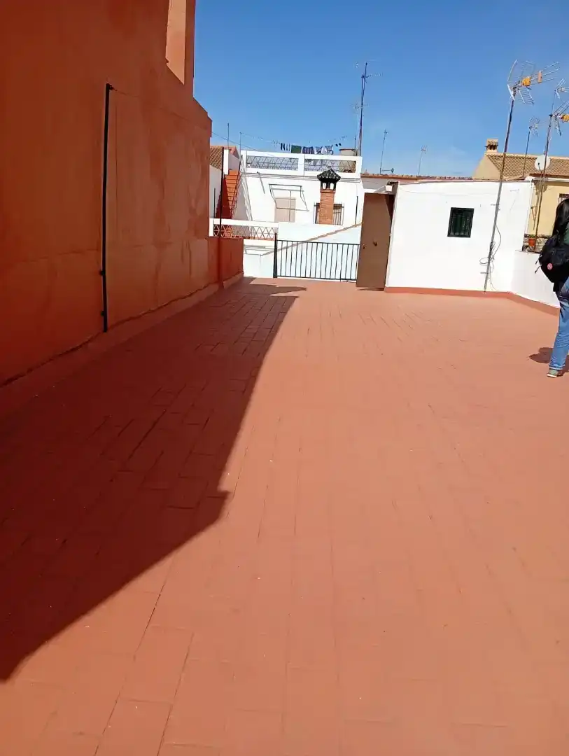 Terraza de Casa adosada en venta en Benacazón con Aire acondicionado