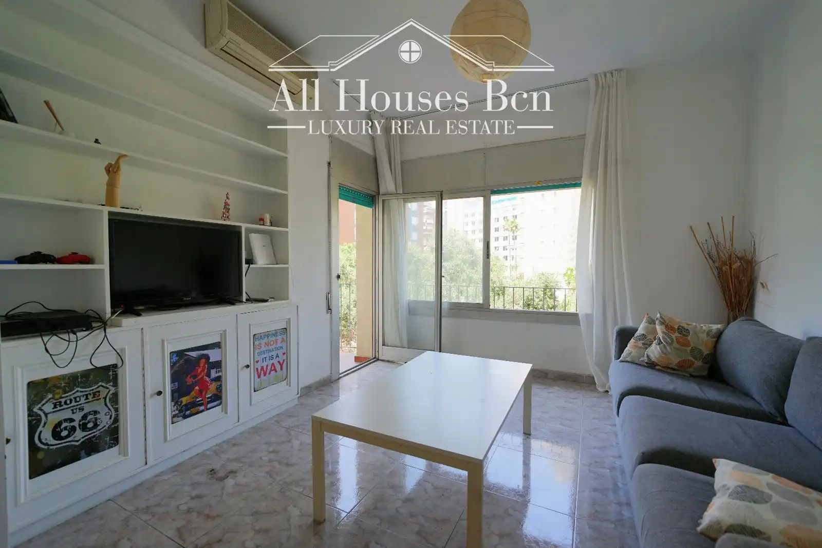 Sala de estar de Piso en venta en Barcelona con Aire acondicionado, Calefacción y Terraza