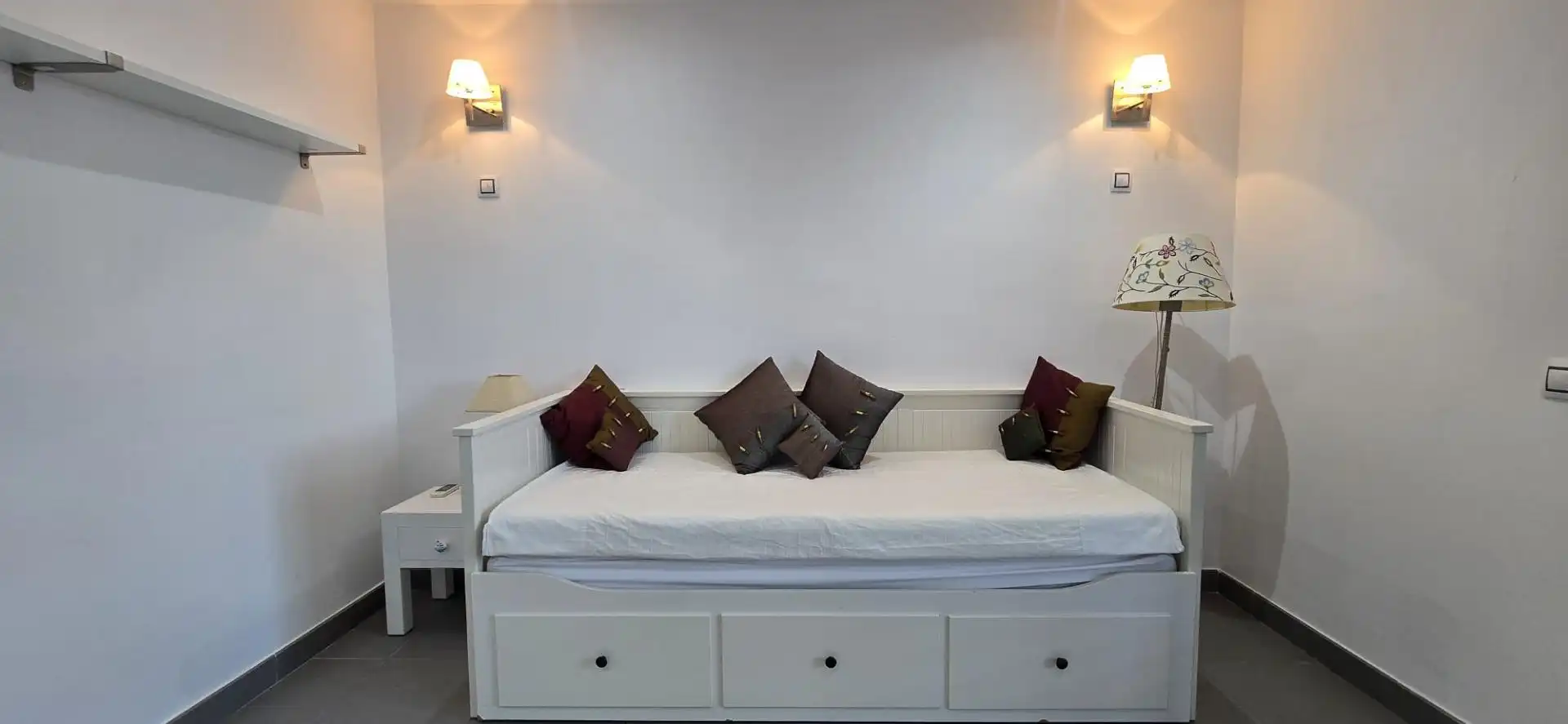 Schlafzimmer von Haus oder Chalet zur Miete in San Bartolomé de Tirajana mit Klimaanlage, Privatgarten und Terrasse