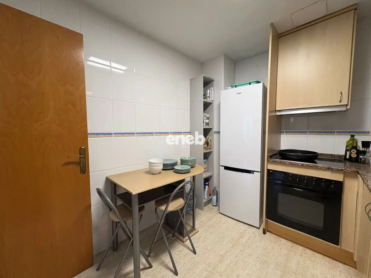 Cocina de Piso de alquiler en Benicarló con Piscina, Amueblado y Piscina comunitaria