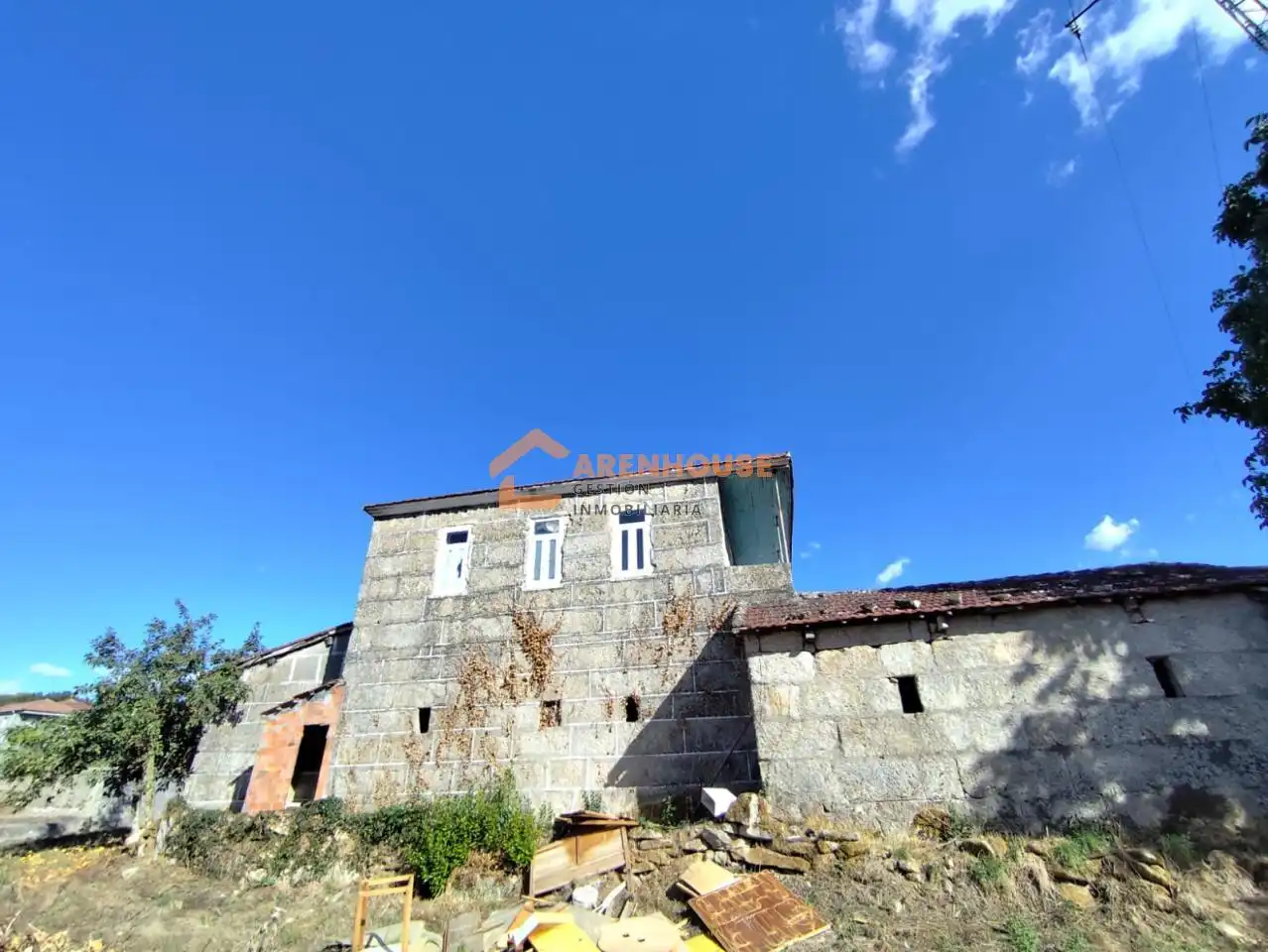 Vista exterior de Casa o chalet en venta en Vilar de Santos con Calefacción, Jardín privado y Trastero