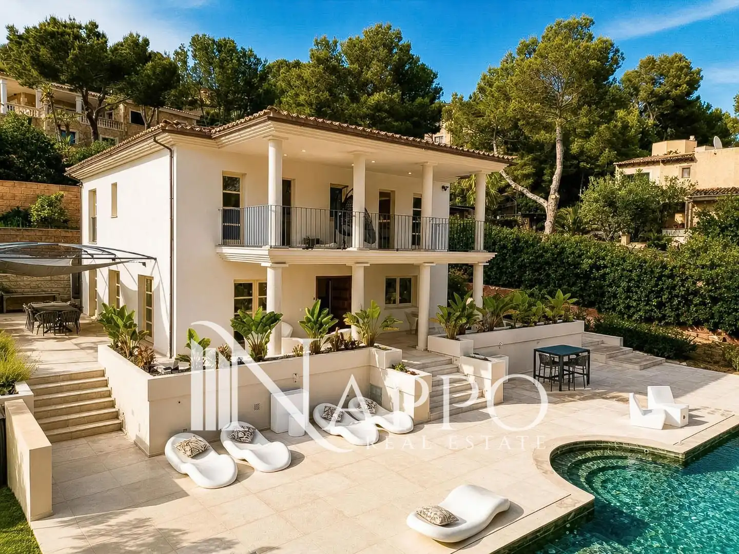 Exterior view of Houses for sale in Calvià  with Air Conditioner, Heating and Terrace