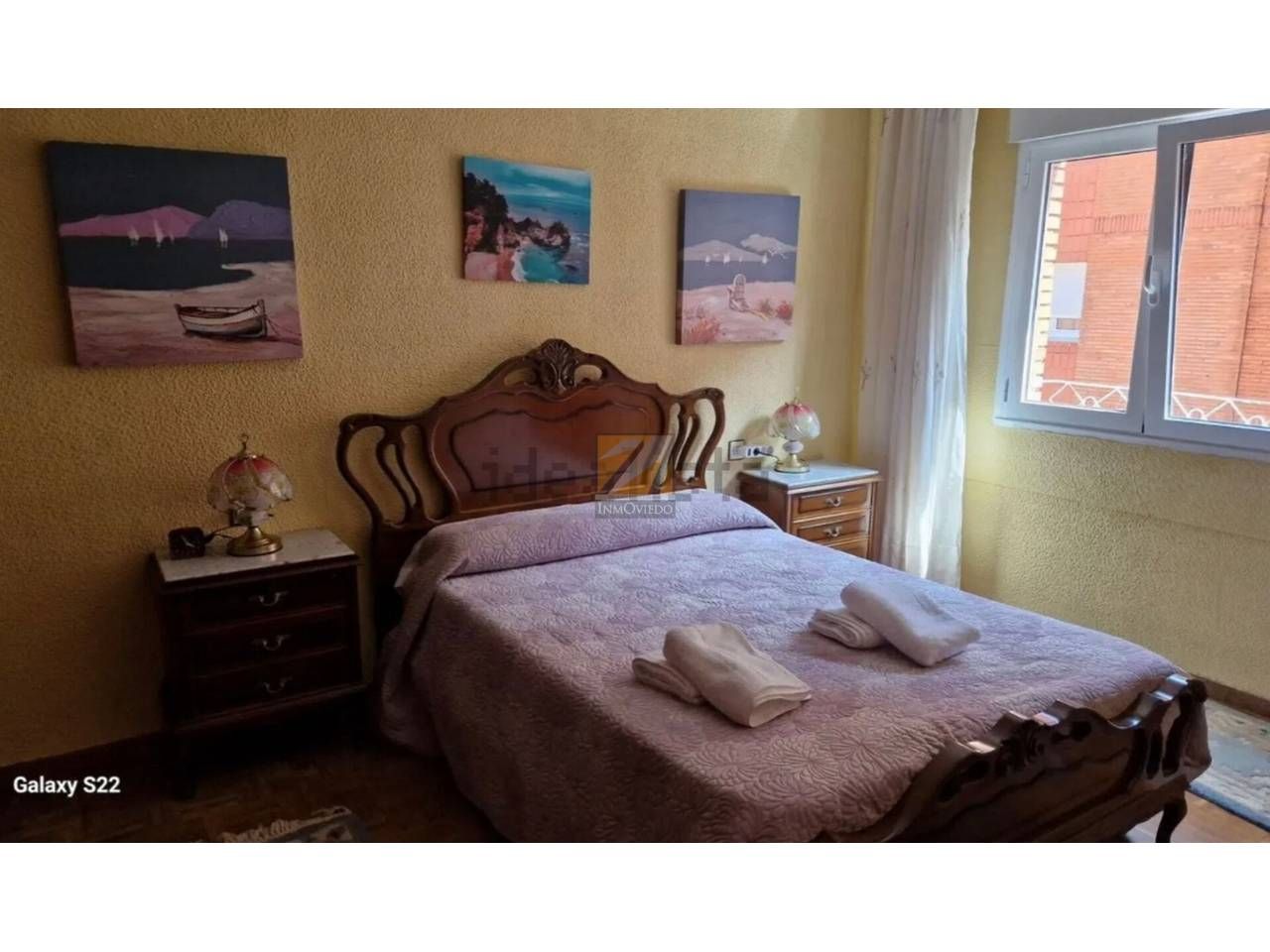 Bedroom of Flat for sale in Gijón   with Heating and Parquet flooring