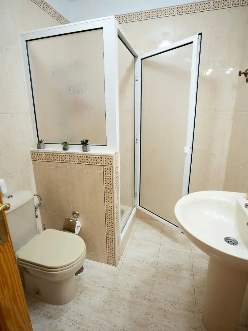 Bathroom of Detached homes for sale in San Cristóbal de la Laguna  with Parquet flooring, Terrace and Furnished