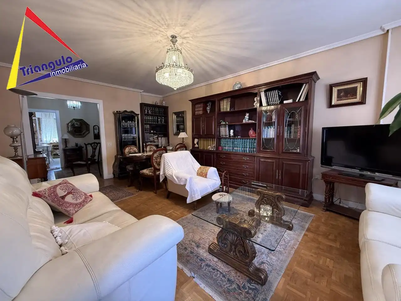 Sala de estar de Piso en venta en Segovia con Calefacción y Terraza