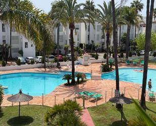 Swimming pool of Apartment for sale in Estepona  with Heating, Parquet flooring and Terrace