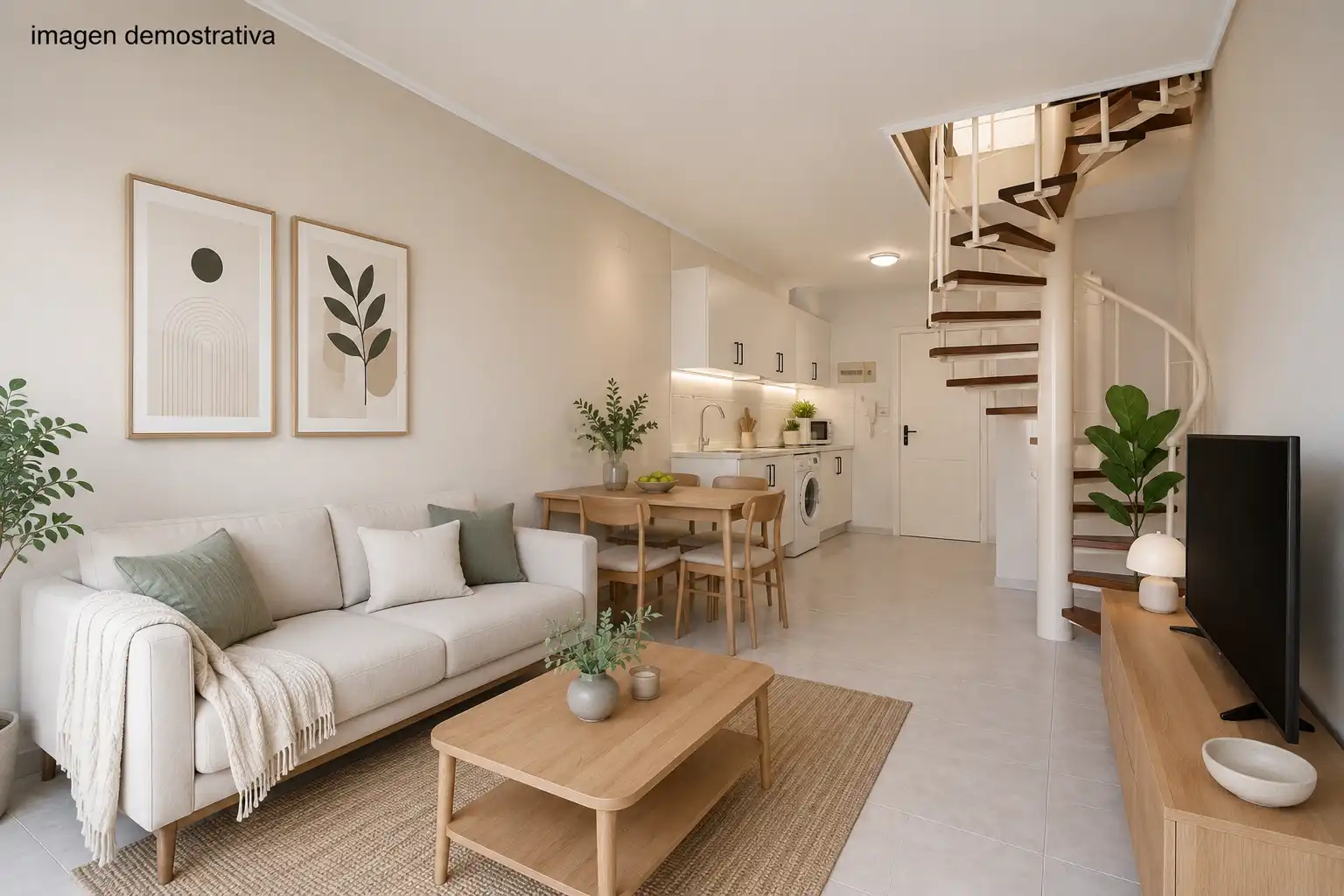 Sala de estar de Apartamento en venta en Torrevieja con Aire acondicionado