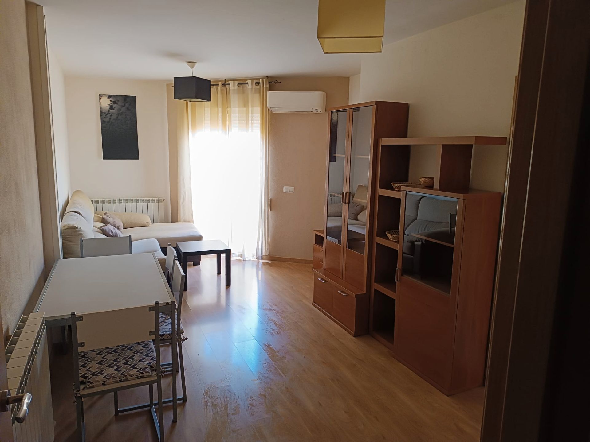 Bedroom of Apartment to rent in Ciudad Real Capital  with Air Conditioner, Heating and Parquet flooring