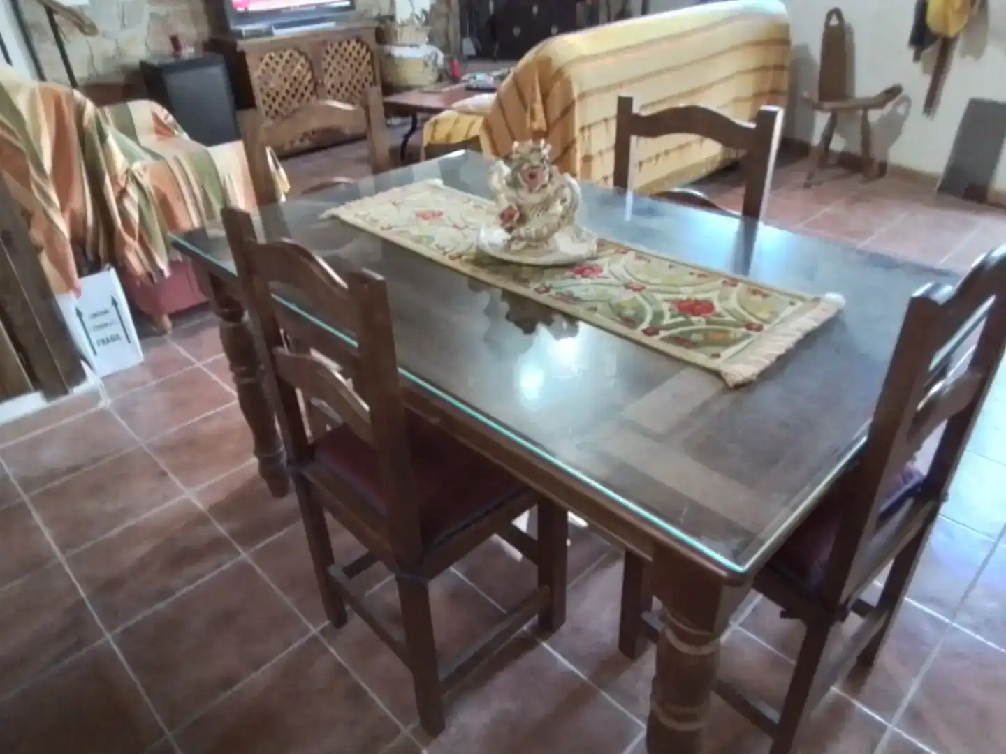 Dining room of Flat for sale in Orcera  with Storage room and Furnished