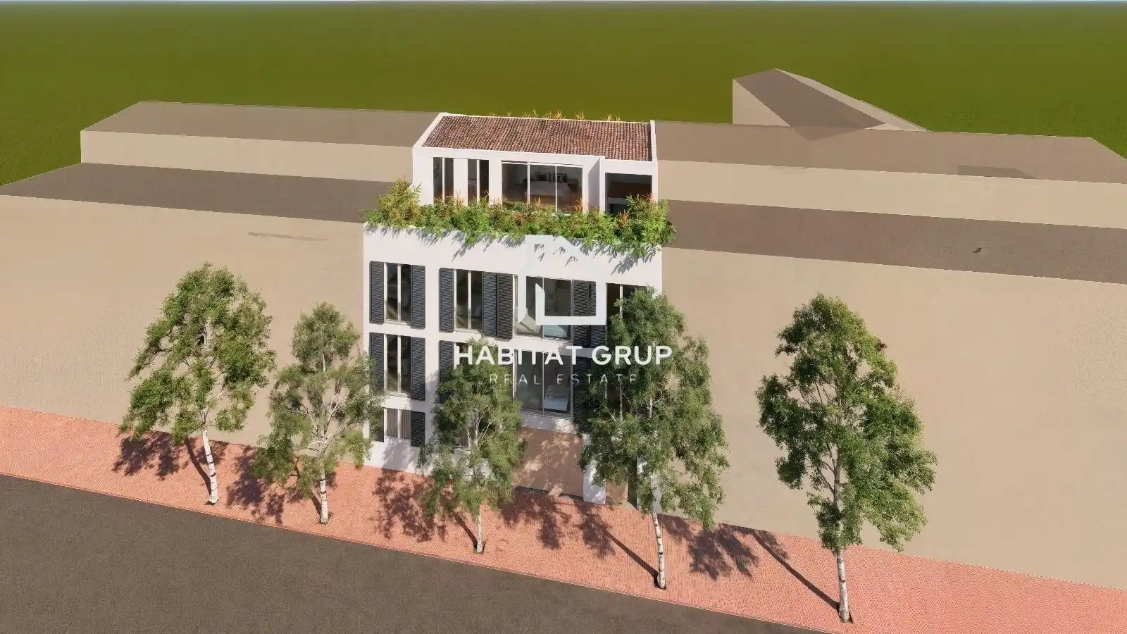 Exterior view of Duplexes for sale in Maó - Mahón  with Heating