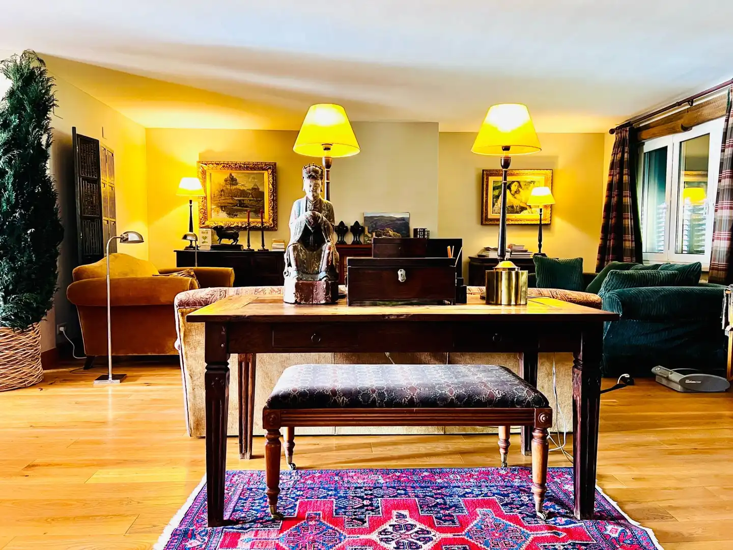 Sala de estar de Casa o chalet en venta en Ibi con Calefacción, Jardín privado y Trastero