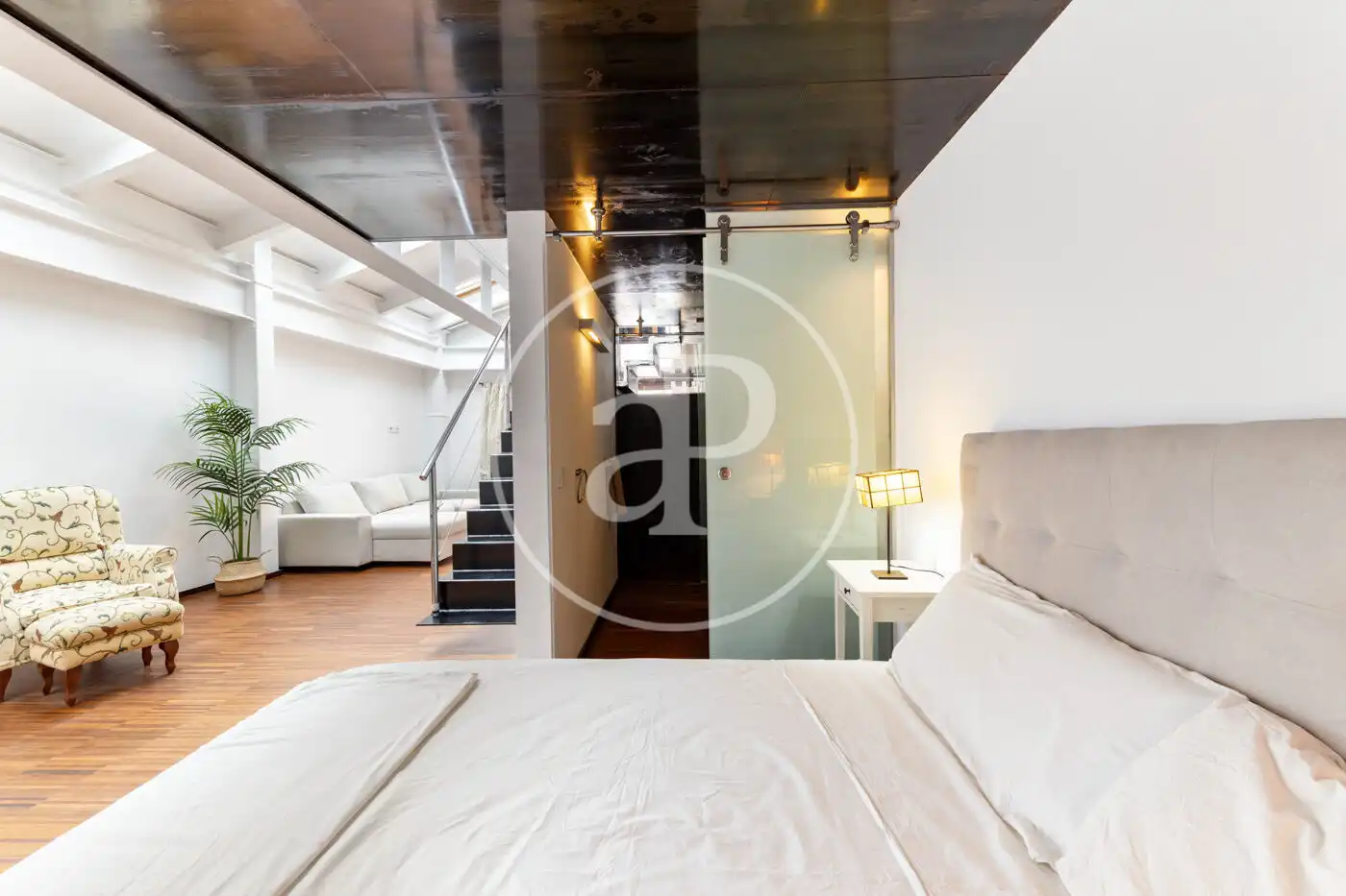 Bedroom of Flat for rent in  Palma de Mallorca  with Air Conditioner, Heating and Furnished