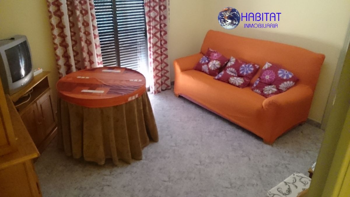 Living room of Flat to rent in  Granada Capital  with Furnished and Balcony