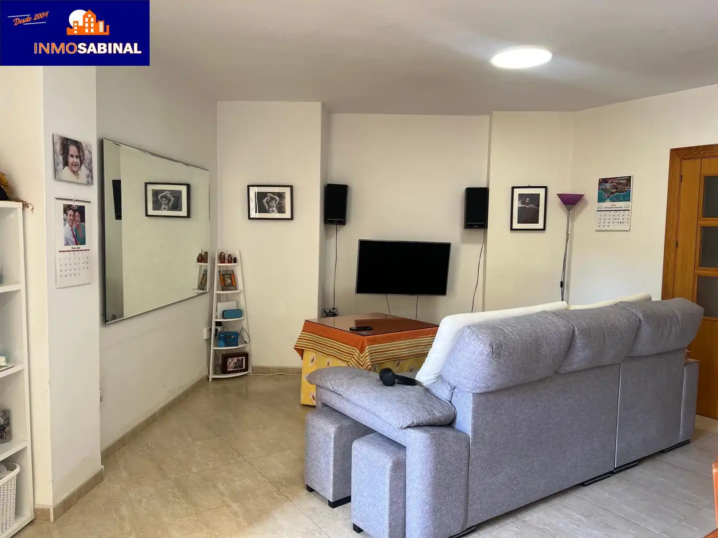 Sala de estar de Piso en venta en Roquetas de Mar con Aire acondicionado y Terraza