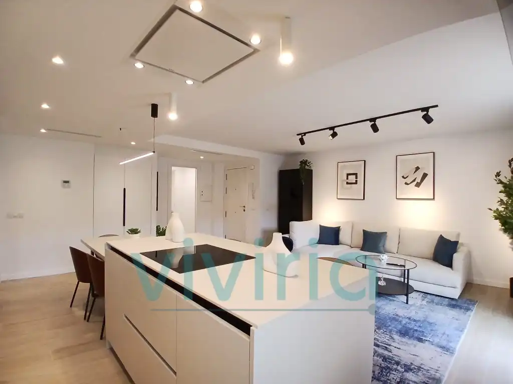 Sala de estar de Piso en venta en Valencia con Aire acondicionado, Jardín privado y Terraza