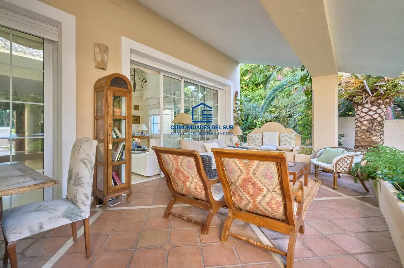 Jardí de Casa o xalet en venda en El Puerto de Santa María amb Aire condicionat, Jardí privat i Terrassa