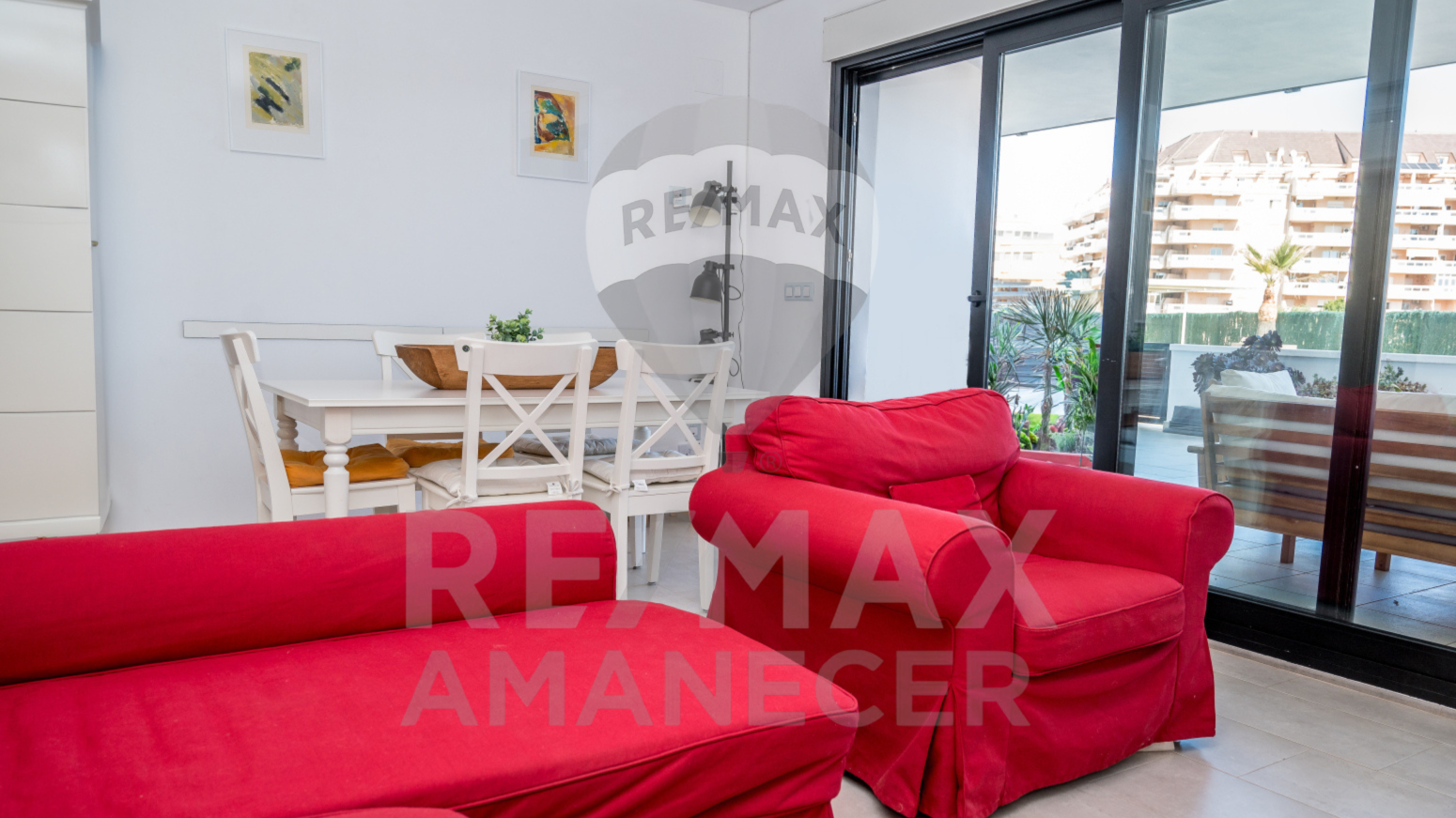 Vista exterior de Pis en venda en Dénia amb Aire condicionat, Jardí privat i Terrassa