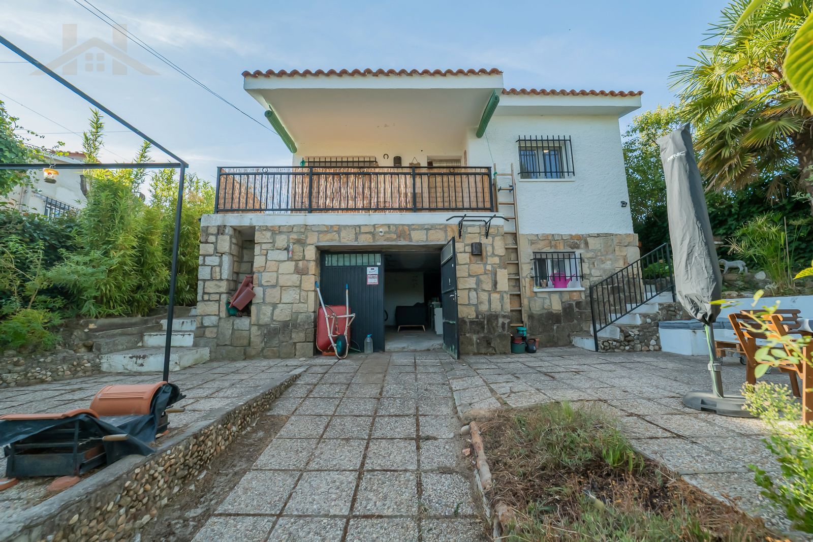 Vista exterior de Casa o chalet en venta en Santa Cruz del Retamar con Aire acondicionado, Calefacción y Jardín privado