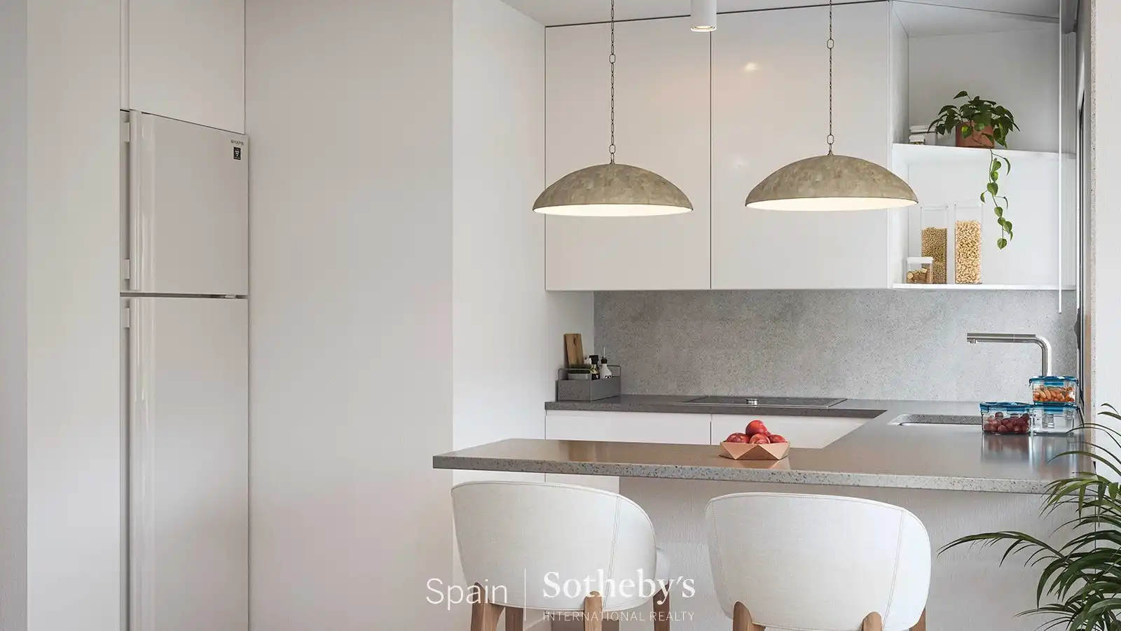 Cocina de Apartamento en venta en La Oliva con Aire acondicionado, Calefacción y Jardín privado