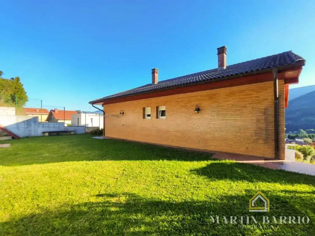 Jardín de Casa o chalet en venta en Muskiz con Calefacción, Jardín privado y Terraza