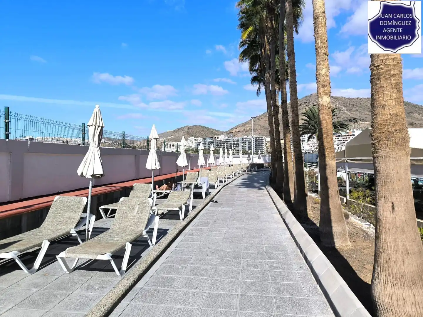 Terrace of Apartments for rent in Mogán  with Terrace, Furnished and Community pool