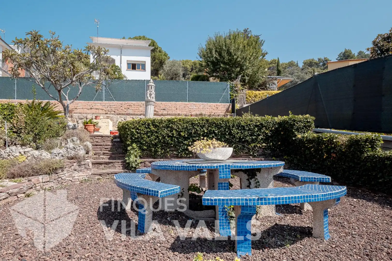 Jardí de Casa o xalet en venda en Caldes de Montbui amb Calefacció, Jardí privat i Terrassa